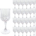 Plastic Wine Glasses 24 Pack 7oz for Home Cooking, Dining and Outdoor Meals, with the Listed Configuration
