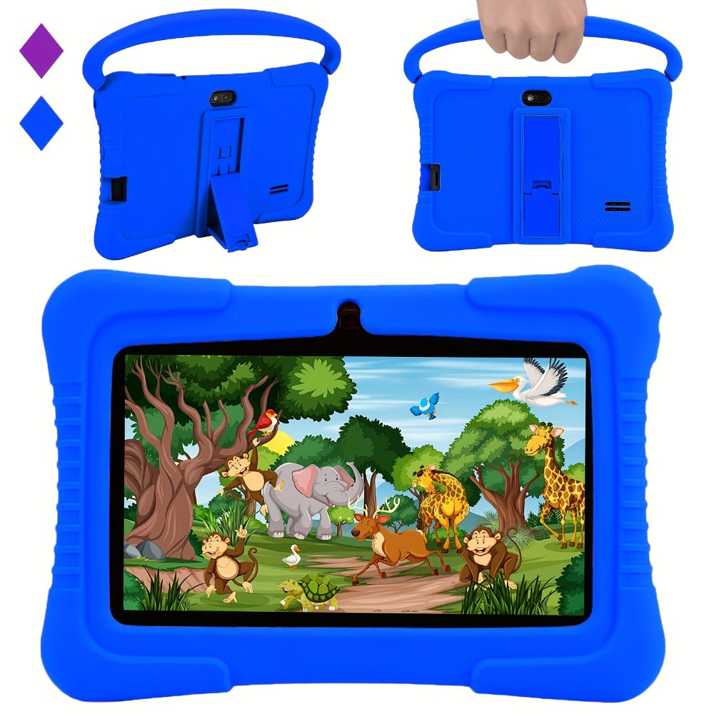 Kids Tablet 7 Inch with Android, 2GB RAM, 16GB or 32GB Built-In Storage, Parental Controls and Silicone Case