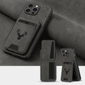 Wallet Phone Case for iPhone 16 Pro Max 16 Pro 16 Plus 16 15 14 13 12 11 Series Luxury PU Leather Flip Cover Card Holder Kickstand Magnetic