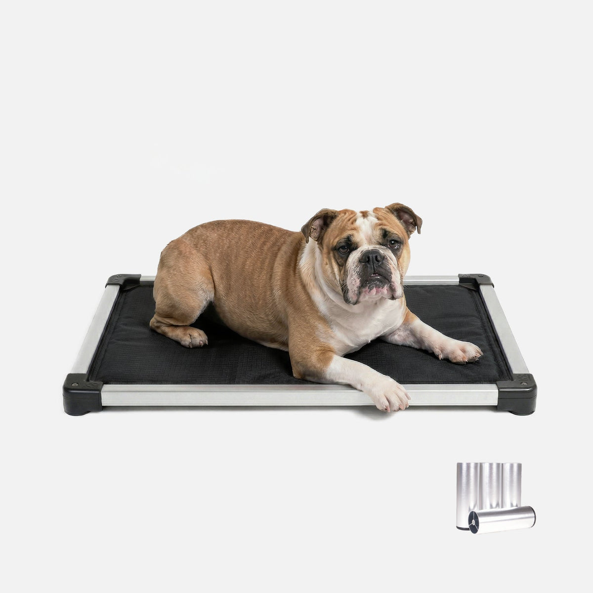 Chew-Resistant Padded Elevated Dog Crate Bed with Aluminum Frame in Five Sizes and Four Colors product image 3