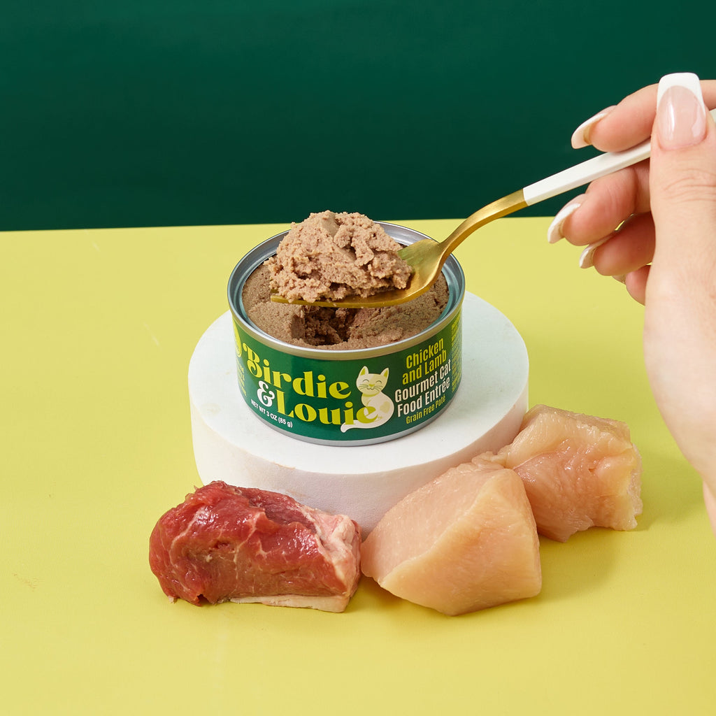 Chicken and Lamb Wet Cat Food in Smooth Pate Cans for Complete and Balanced Grain Free Daily Nutrition product image 3