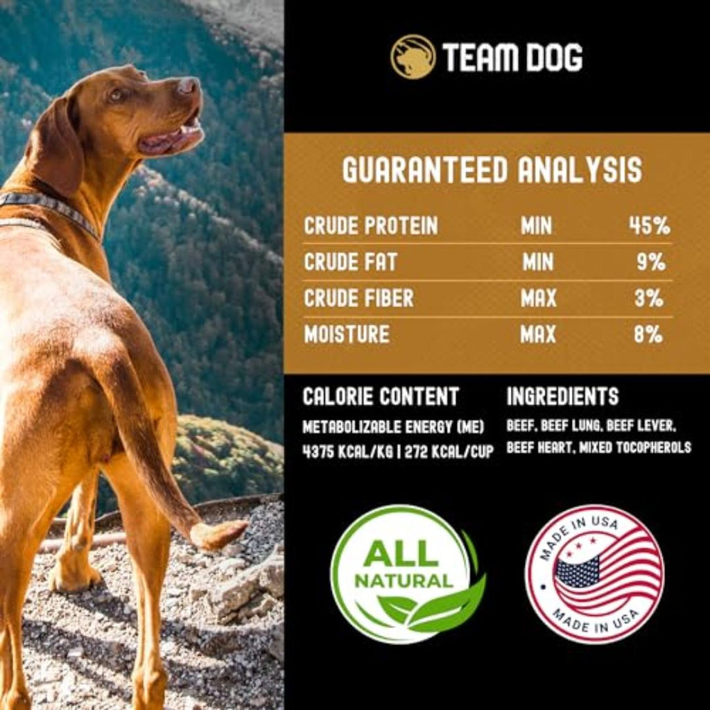 Freeze-Dried Beef Dog Treats for Training with USA-Sourced Meat and a Crunchy Bite-Sized Texture product image 4