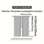 Outdoor Curtains | Sheer Mesh Rod Pocket Patio Gazebo Porch Wedding