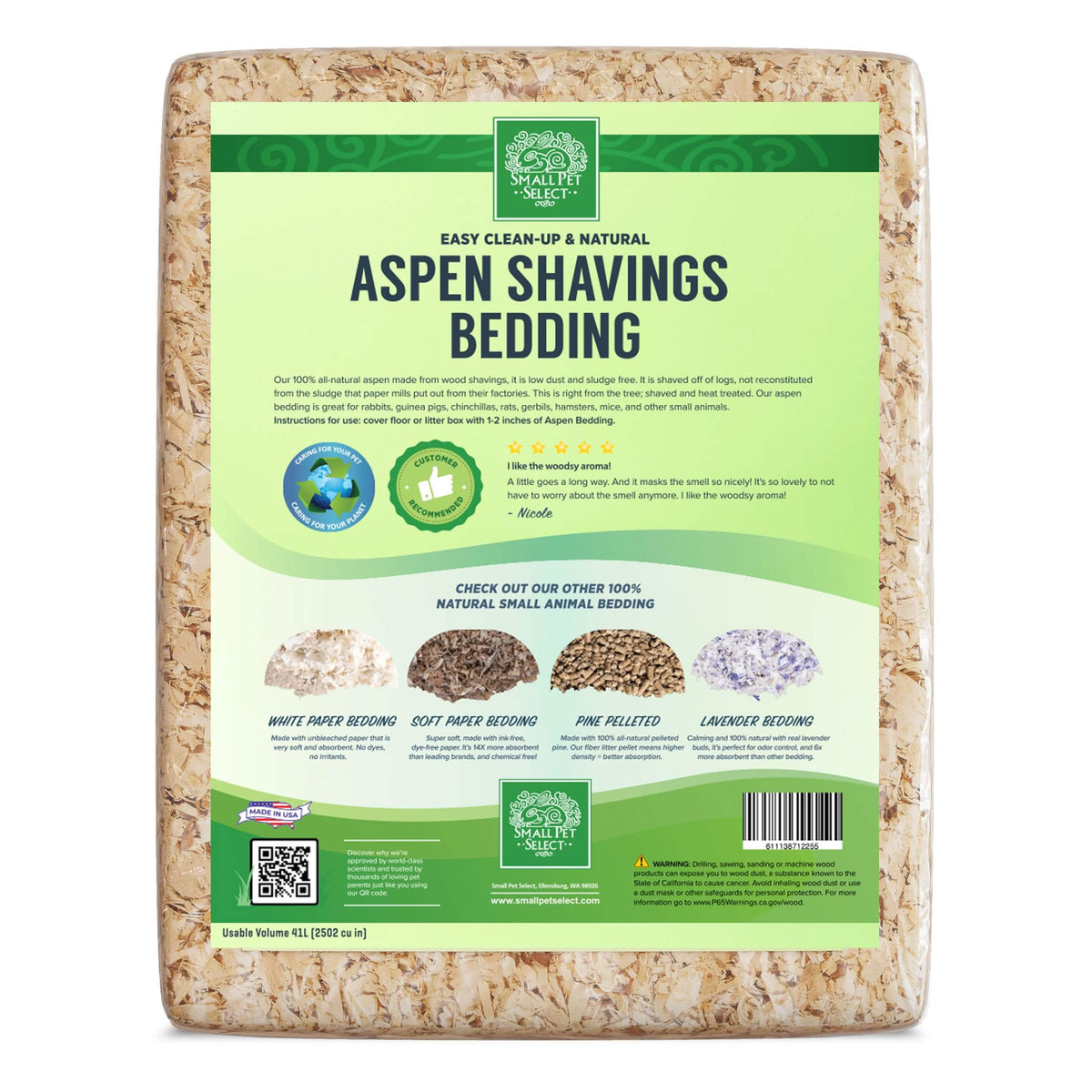 Aspen Shavings Small Pet Bedding product image 3