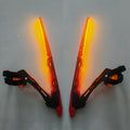 LED Mantis Knife Cyberpunk Light Up Acrylic Prop, Luminous Blade for Halloween Costume Cosplay Sci-Fi Role Play Party