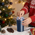 200W-Labeled Electric Coffee Grinder with Press-Lid Control, Two-Leaf Blade and Three Housing Options