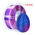 3D Printer Filament KELEIDI Multicolor PLA 1.75mm 200g Spool with Five Gradient Color Combinations