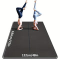 Thick TPE Exercise Gymnastics Mat 72"x48" – Extra Thick Non-Slip Surface for Yoga, Pilates, Home & Outdoor Fitness Training