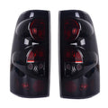 Tail Lights for Chevy Silverado 1500 2500 3500 1999-2006 & GMC Sierra 1999-2003 – Direct Replacement Pair | Black Housing | Smoked Gray