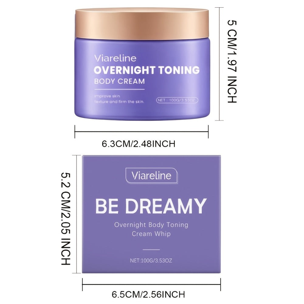 Firming Body Night Cream 6-Pack – Women's Sleep Shaping Lotion for Skin Tightening & Anti-Sagging, Dreamy Night Firming Cream for All Skin