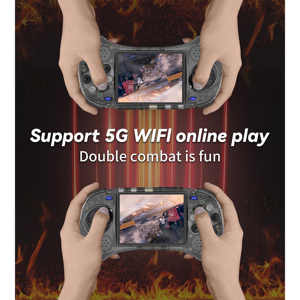 Handheld Game Console Anbernic RG ARC-S with 4-Inch IPS OCA Full-Lamination, 640x480, 128GB Options, 3500mAh Battery, Linux, HDMI