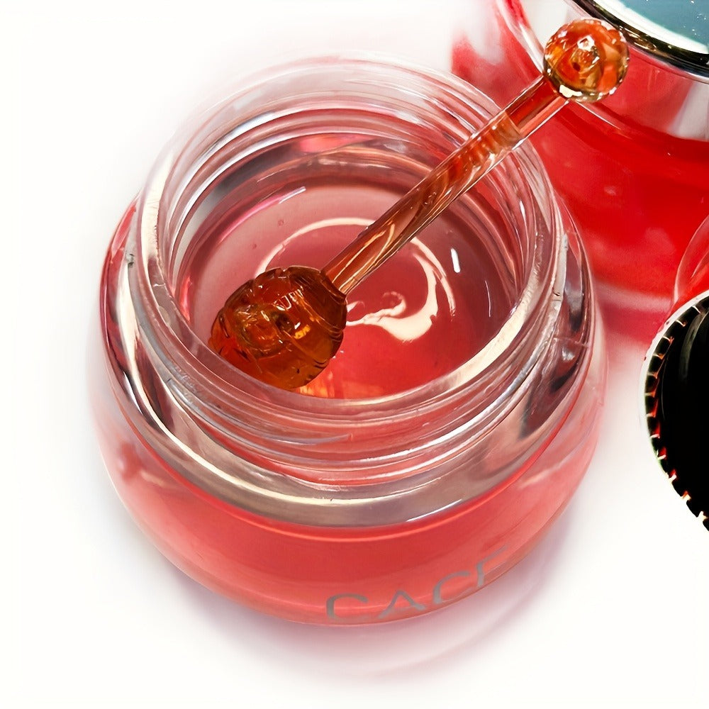 Cherry Lip Balm 6 Pack Moisturizing Lip Mask & Nourishing Lip Oil – Hydrating Smoothing Treatment for Dry Chapped Lips