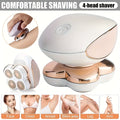 Electric Shaver 4-Head Women’s Rotary Grooming Tool with 360° Movement, USB Charging and Wet/Dry Use