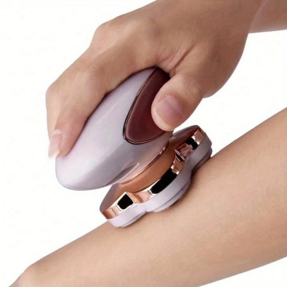 Electric Shaver 4-Head Women’s Rotary Grooming Tool with 360° Movement, USB Charging and Wet/Dry Use