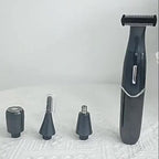 Women's Electric Bikini Trimmer Body Shaver Cordless Razor Replaceable Heads Facial Hair Eyebrow Nose Ear Hair Removal Sensitive Skin
