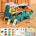 Dinosaur Race Track Toy Set for Kids with 10 Mini Cars & Ramp Launcher with the Listed Color, Size or Set Options for Everyday Use