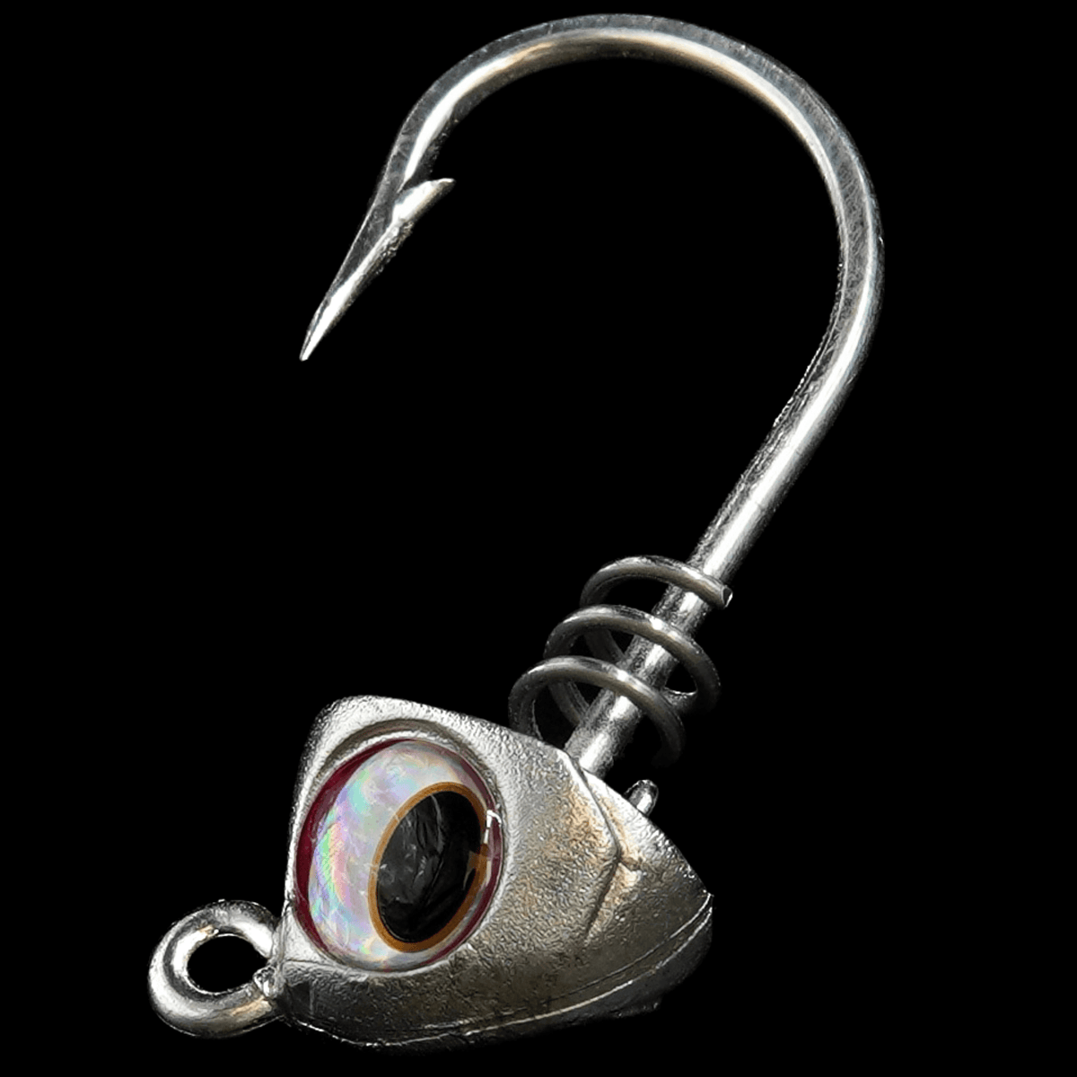 5-Inch Swimbait Jig Heads, Tin 1/2oz / RAW / 1/2