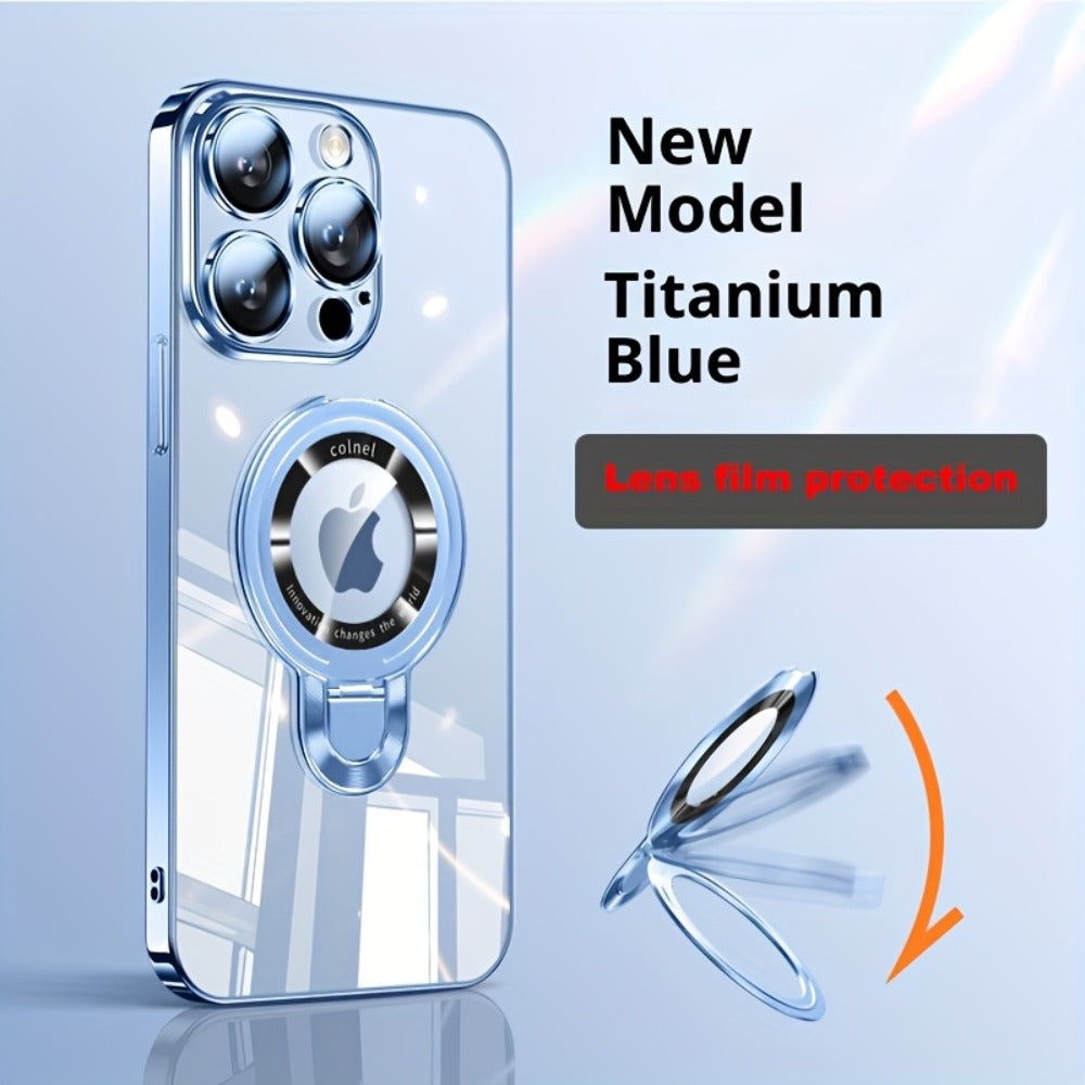 Magnetic U-Stand iPhone Case 2-Piece Set Drop Protection Streamlined Design for iPhone 17 Pro Max for an Everyday Personal Care Routine