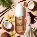 Women's Perfume Vanilla Coconut Beach Fragrance Spray 1.7 oz for Summer Travel and Vacation