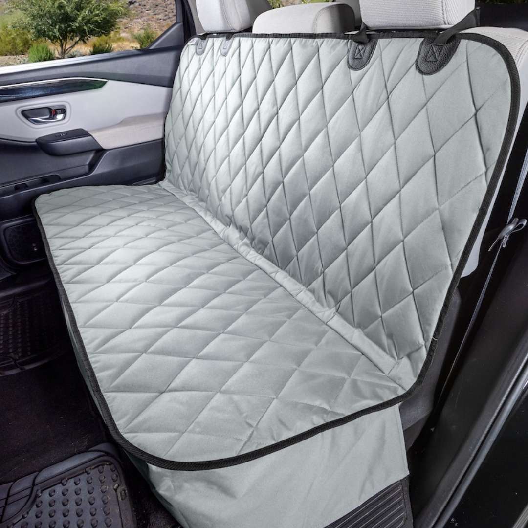 Fitted Dog Rear Seat Cover Regular (54" width) / Grey