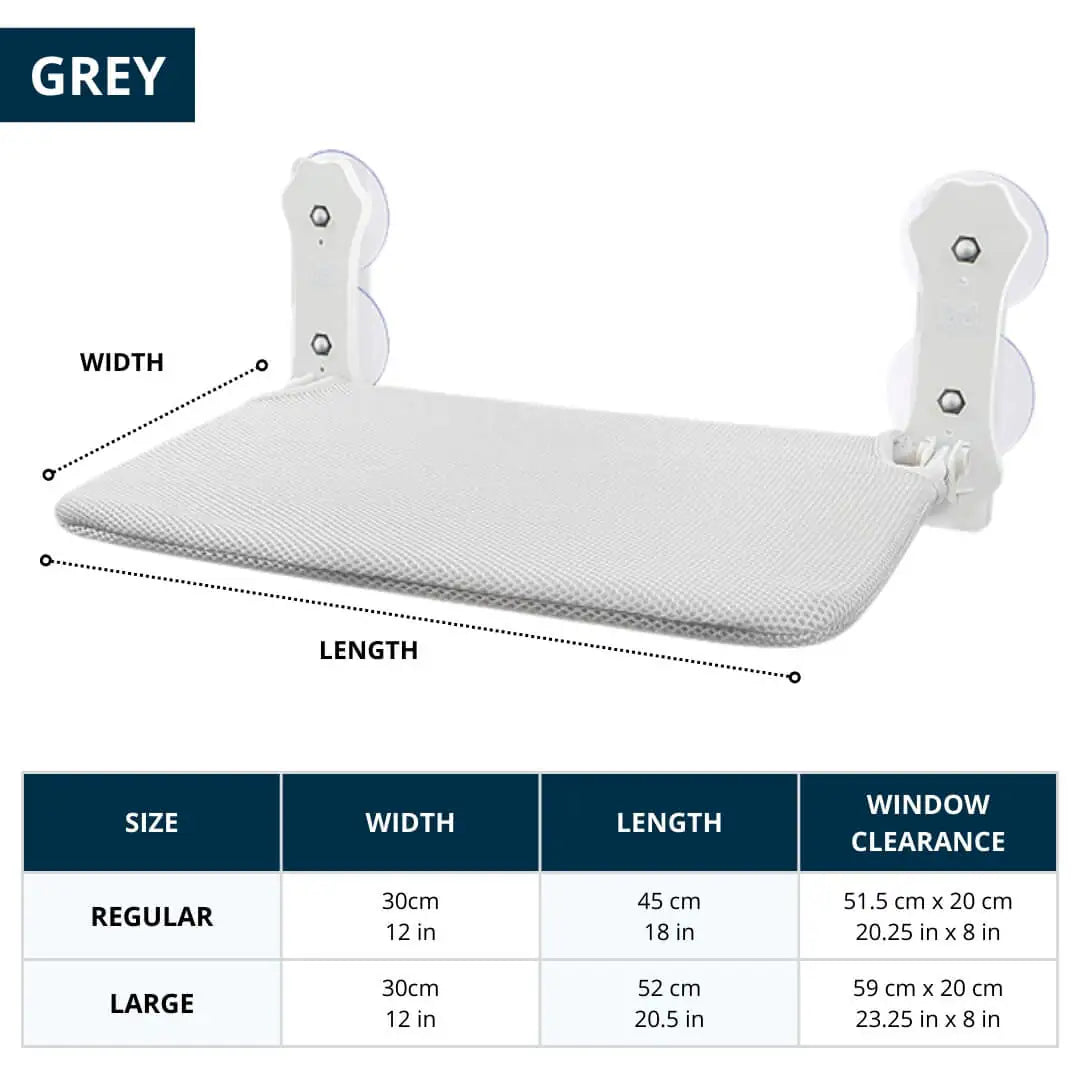 Foldable Window Cat Hammock Regular / Grey