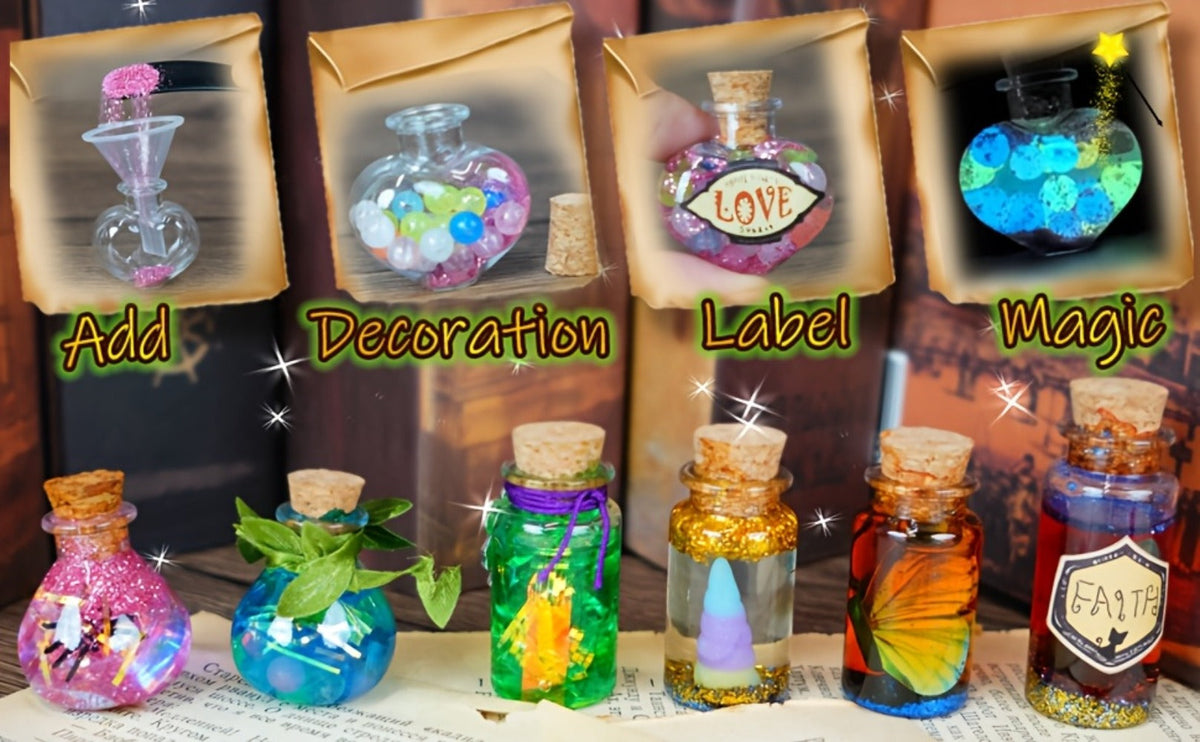 DIY Magic Potion Making Kit for Kids with the Listed Color, Size or Set Options for Everyday Use