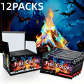 Fire Color Changing Packets 12/24pcs – Magic Colorful Flame Packets for Campfire, Fire Pit, Bonfire & Outdoor Fireplace