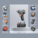 Power Tools TaskStar 3/8 Inch Cordless Ratchet or Wrench Set with 40 Nm Ratchet Option and Variable Speed