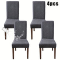 Stretch Dining Chair Covers Set of 4/6 – Plant Print Slipcovers for Dining Room Kitchen Chairs, Elastic Parsons Chair Protector, Home Decor