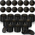 Party Favors Bible-Verse Coins, 120-Piece Black Token Set for Church and Faith-Themed Events