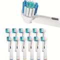Replacement Toothbrush Heads Compatible with Oral-B Electric Toothbrush - 12 Pack Professional Brush Heads