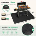 BBQ Grill Mat Fireproof & Heat Resistant - Double-Sided Fiberglass Grill Pad for Outdoor Grills, Fire Pits & Smokers