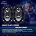 6x9 Inch Coaxial Car Speakers 1000W Max – 2-Way HiFi Full Range Stereo with Soundproof Enclosures, Bass Boost, Pure Copper Coil