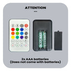 RGB Floor Lamp with Remote Control USB Powered, Color Changing LED Corner Lamp with Adjustable Brightness