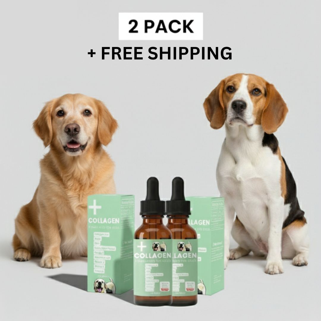 Liquid Collagen Supplement for Dogs Two Dogs