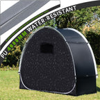 Bike Storage Shed Tent Outdoor Bicycle Cover Shelter 210D Oxford PU4000 for 2-3 Bikes Lawn Mower Garden Tool Storage