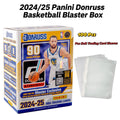 Sports Trading Cards, 2024-25 Panini Donruss NBA Blaster Box with 90 Cards and 25 Toploaders