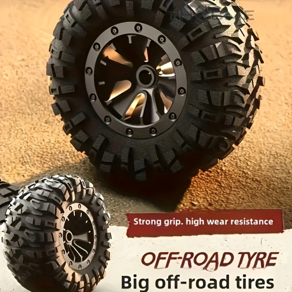 High-Speed RC Off-Road Car 40km/h 4WD Remote Control Climbing Truck with Battery, Outdoor Racing Vehicle for Boys Kids Teens Ages 8+