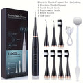Electric Toothbrush Kit USB Rechargeable – Multi-Accessory Dental Care Set with Travel Case, Replaceable Brush Heads