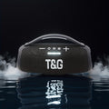 Portable Bluetooth Speaker TG418 with 3000mAh Battery, EQ, LED Lights, Type-C, TF, USB and AUX