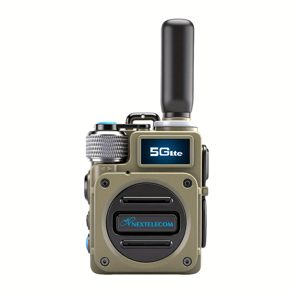 POC Walkie Talkies Long Range Two-Way Radio with SIM Card – No Monthly Fee, 5000-Mile Nationwide Coverage, Shock & Dust Proof for Truckers