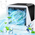 Portable Mini Air Conditioner Fan, Personal Evaporative Cooler with 3-Speed Settings & Timer, Quiet Desktop Cooling Fan for Room