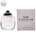Eau de Toilette Coach New York for Women 4.5ml Mini Bottle with Silver Cap and Pink Boxed Presentation