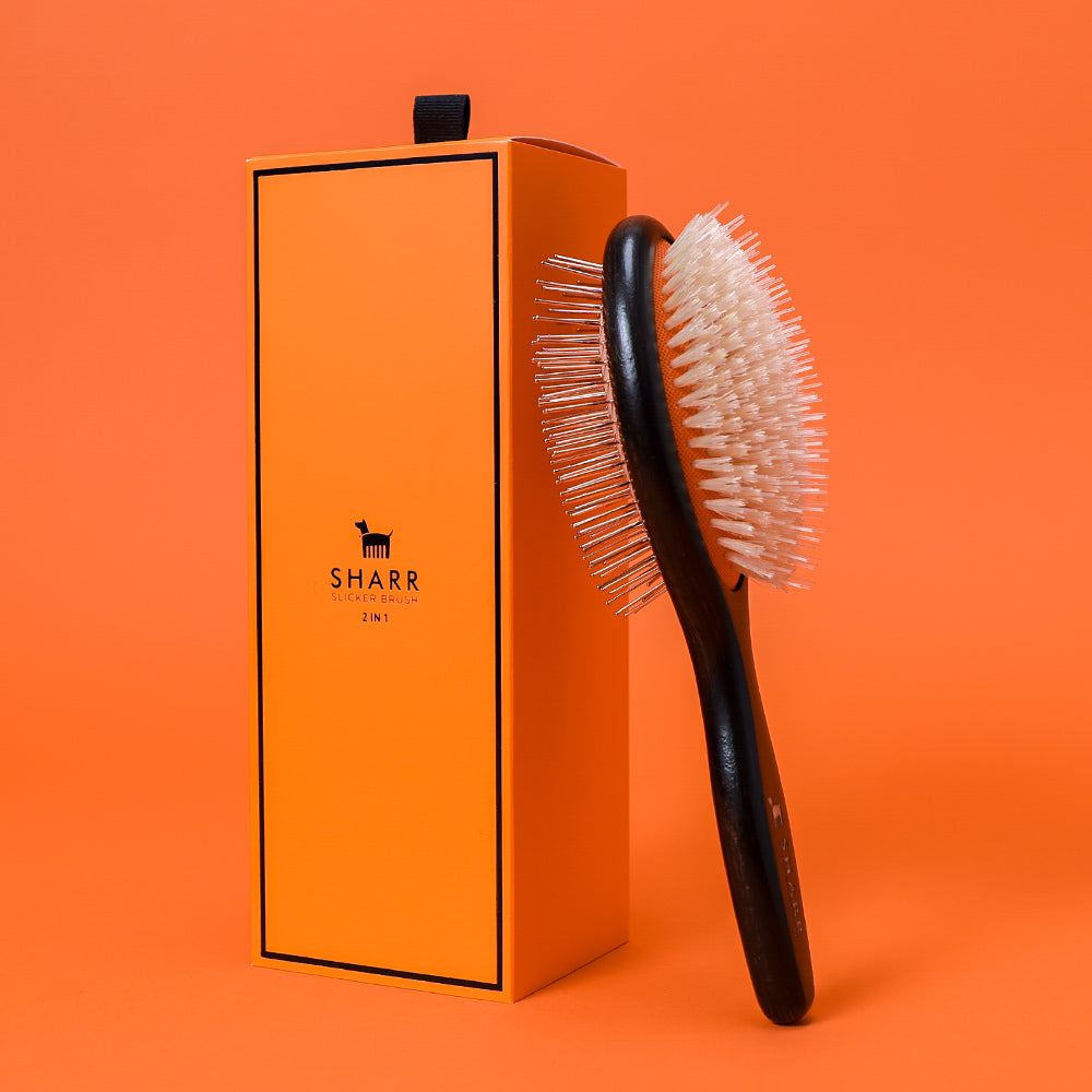 Dual-Sided Pet Grooming Brush product image 1