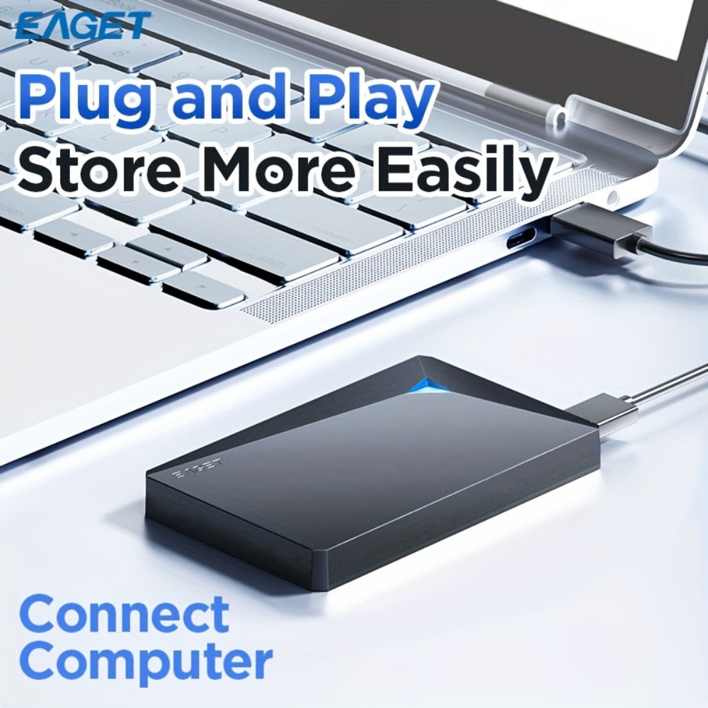 UASP NTFS Plug & Play External Hard Drive 250GB 320GB USB 3.0 Pre-Formatted Portable HDD High-Speed Mobile Storage for PC Laptop PS4 PS5