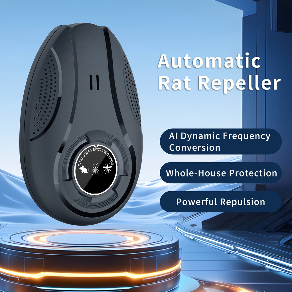 Electronic Pest Repeller, Soundwave Variable Frequency Insect for Home, Shop & Warehouse, Repels Mosquitoes