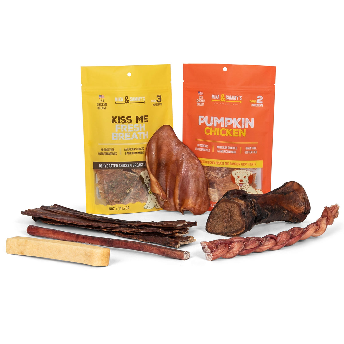 Assorted Dog Treat and Chew Pack Small