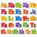 Alphabet Robot Toys for Kids Alphabots ABC Learning Letter Transform Robots, STEM Educational Toy for Boys & Girls Ages 3-8