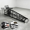 Hydraulic Car Ramps 2-Pack 5T High Lift Vehicle Wheel Ramps for Oil Change Tire Service for Entryways, Bedrooms and Living Spaces