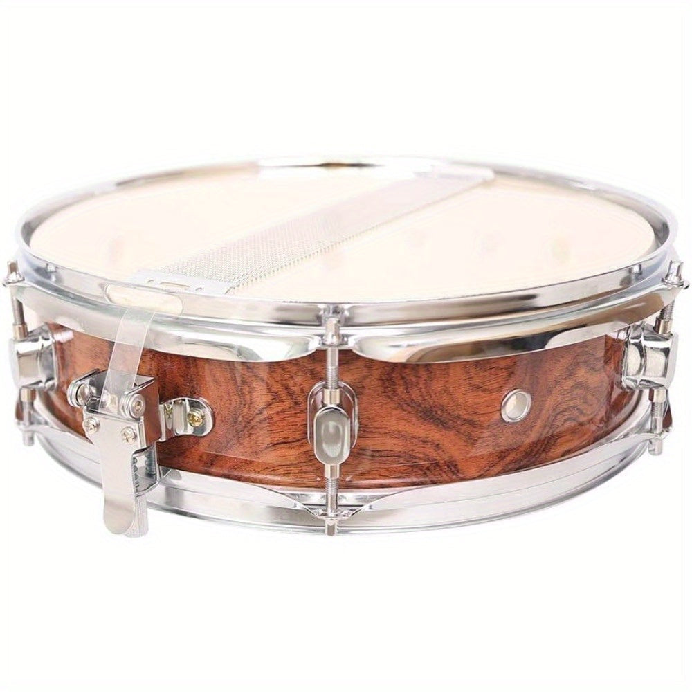 13-Inch Wood Snare Drum Kit with Sticks, Strap and Tuning Key